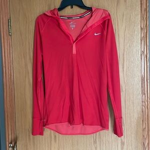 Dri-fit long sleeve hoodie